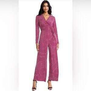NEW! Maggy London Size 8 (Women’s Medium) Prudence Jumpsuit: in Gatsby Geo